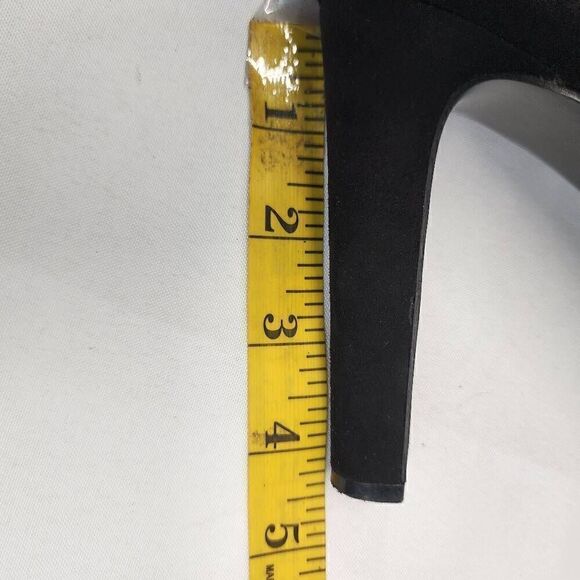 Nine West Glowup Platform Booties Size 8 Black - Picture 9 of 10